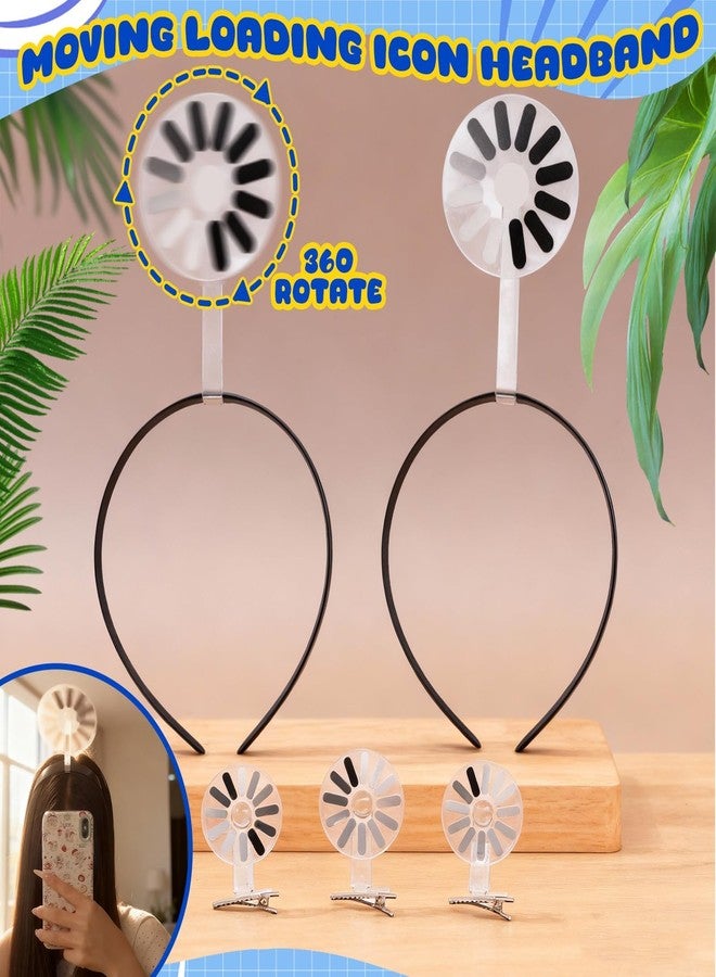 Simple polymer 5 Pcs Brain Loading Headband Creative Headbands Loading Hairpins for Women's Hair Accessories - Image 3